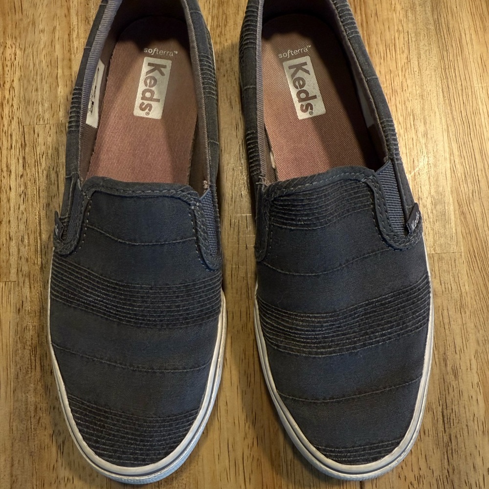 Keds Gray Casual Slip-Ons